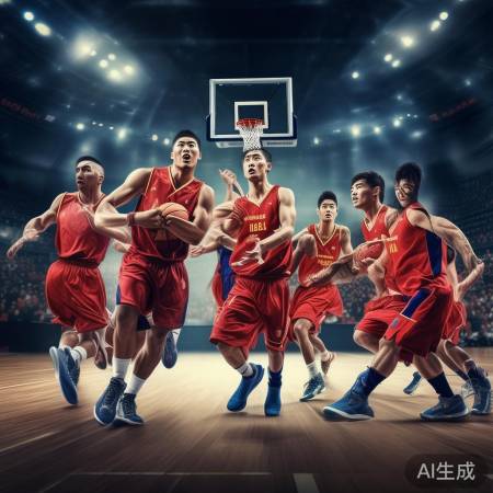 中国男篮团队协作出色