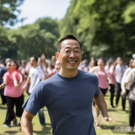 刘钧公园跳广场舞引热议