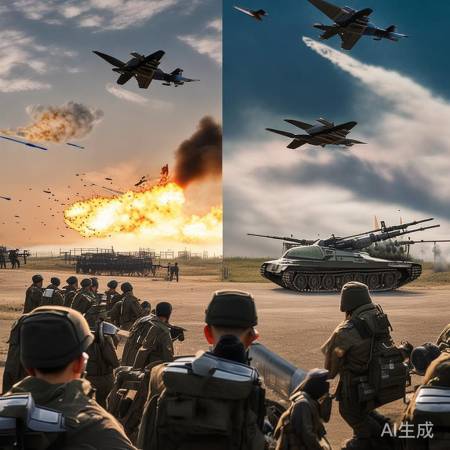 朝鲜人民军火力协同训练揭秘：实战化演习引关注