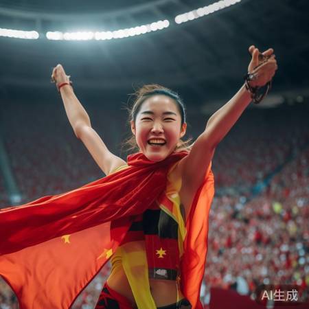 王子菲破纪录，中国体育荣耀！
