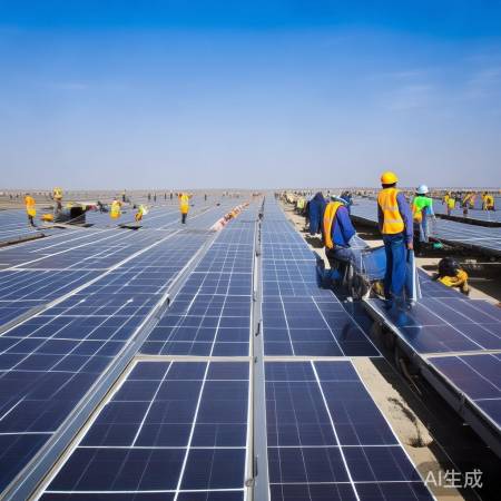新疆光伏工地罚款，环保行动刻不