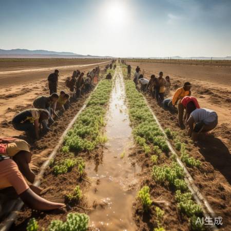 沙漠变绿洲，挑战与智慧同行